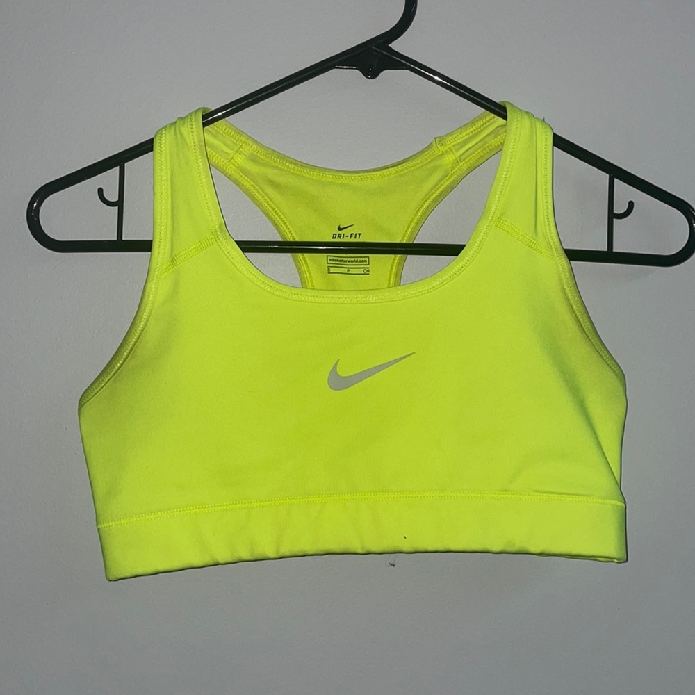 Nike Neon Dri-Fit Sports Bra
